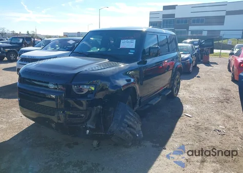 2025 Land Rover Defender 110 P400 X-Dynamic Se from USA, damaged, VIN SALE27EU3S2386725